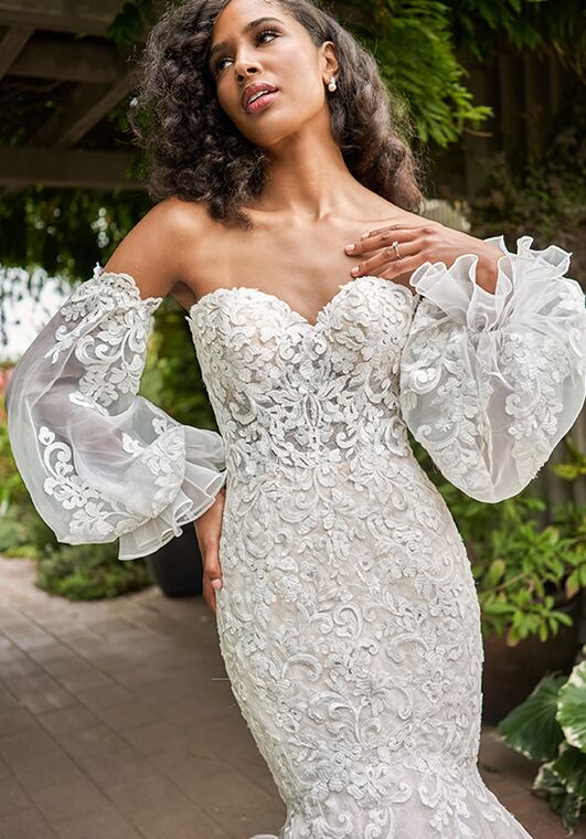 Jasmine Couture T242022 Mermaid Wedding Dress - 3