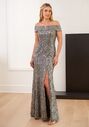 Jade Couture Mother of the Bride by Jasmine K268021 Silver Mother Of The Bride Dress - thumbnail - 1