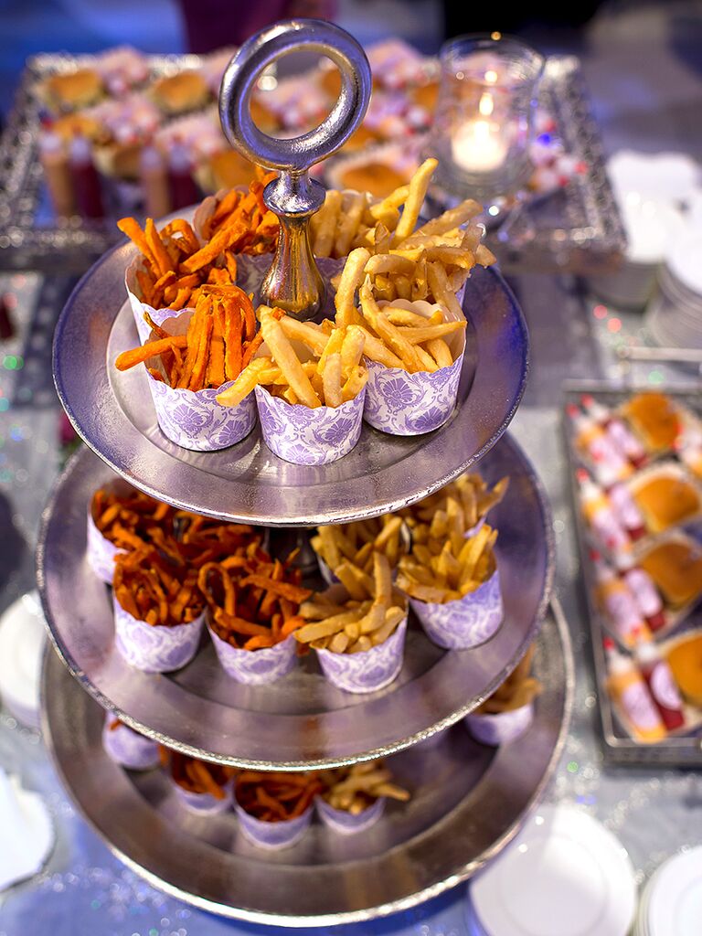 French fry weddign reception appetizer or late night snack idea