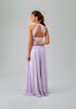 Kennedy Blue Gwen Halter Bridesmaid Dress - thumbnail - 2