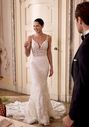 Justin Alexander Liza Fit-and-Flare Wedding Dress - thumbnail - 3