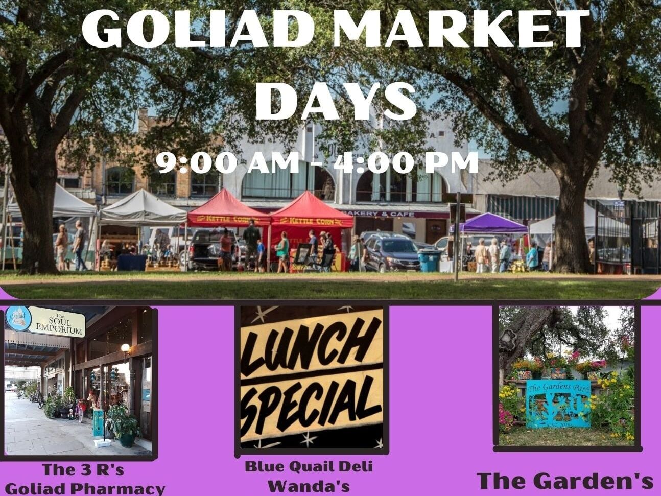 Picture of Goliad Market Days
