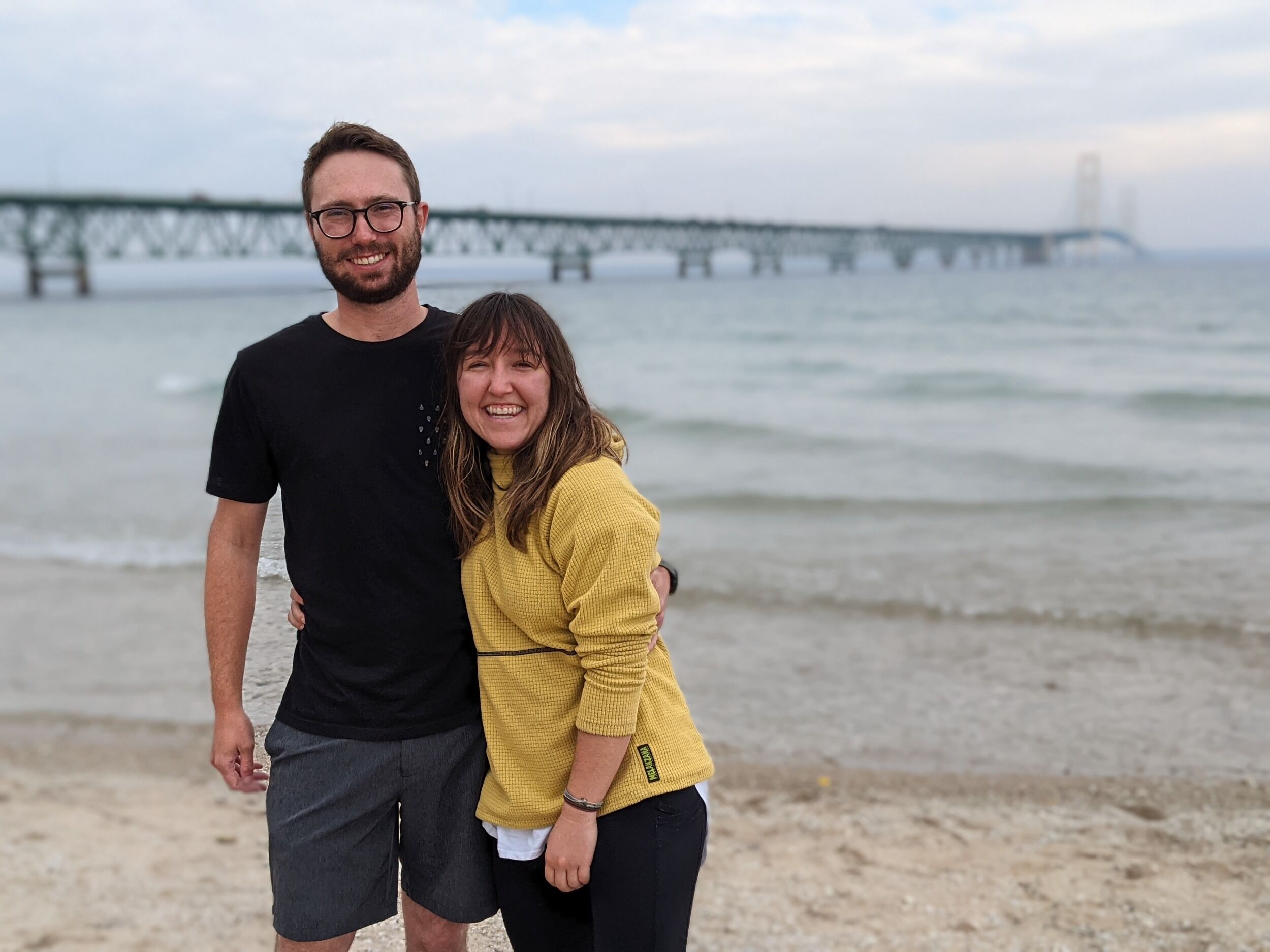 Picture of The (Mackinac) bridge that brought them together
