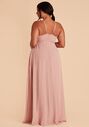 Birdy Grey Theresa Dress in Chiffon Dusty Rose V-Neck Bridesmaid Dress - thumbnail - 5
