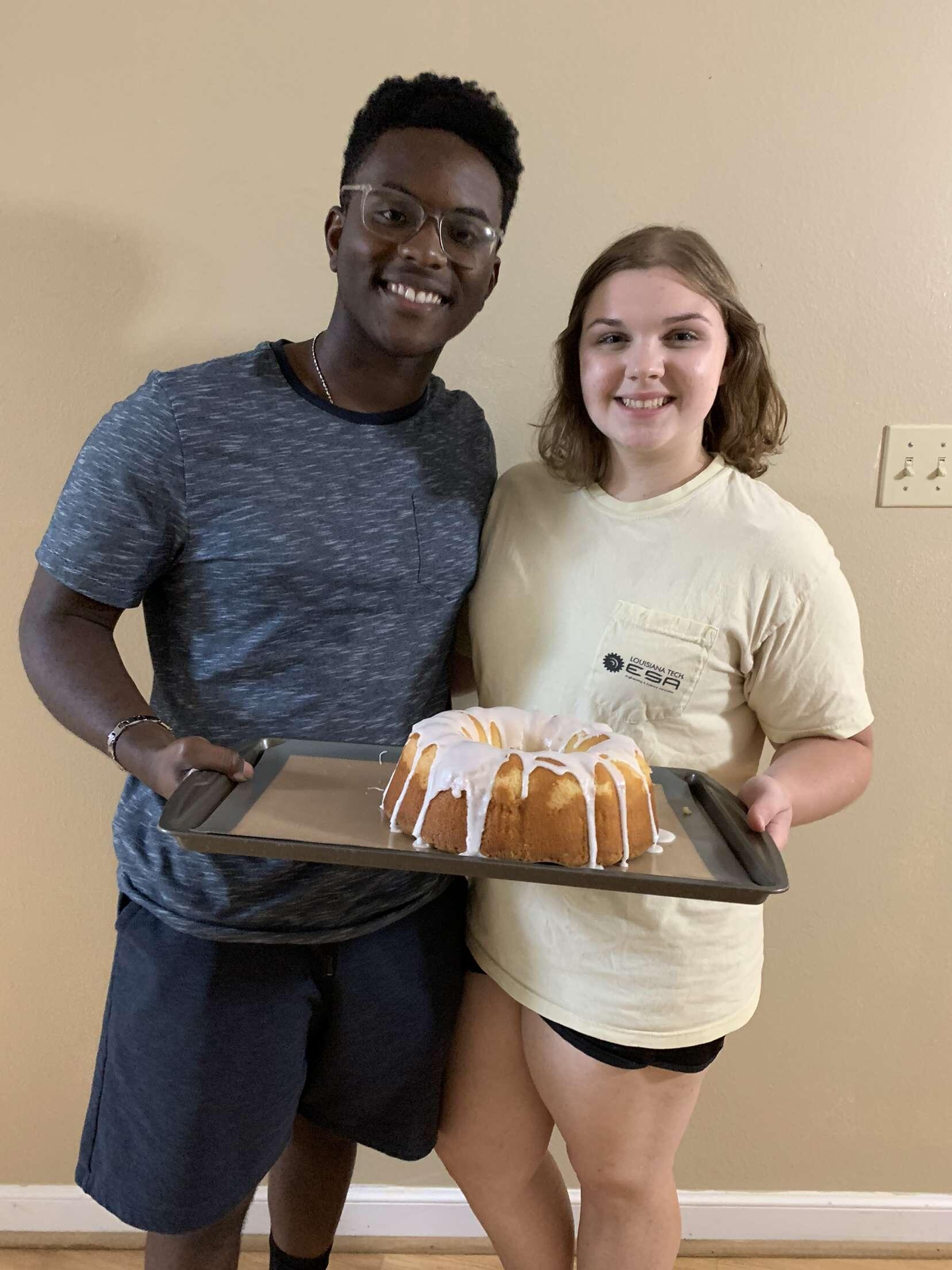 First time baking together!