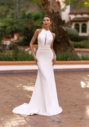 Moonlight Tango T181 Mermaid and Trumpet Wedding Dress - thumbnail - 1