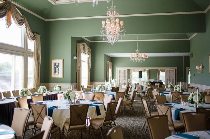 Ivy Hills Country Club Reception Setup