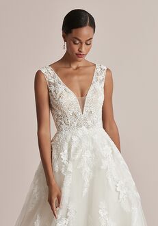 Justin Alexander Cassia A-Line Wedding Dress