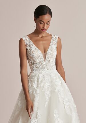 Justin Alexander Cassia A-Line Wedding Dress