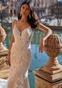 Moonlight Couture H1545 Mermaid Wedding Dress - thumbnail - 3