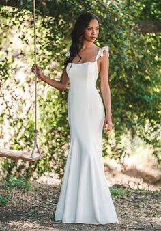 Allure Romance R3709 Sheath Wedding Dress