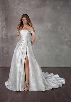 Essense of Australia D4187 A-Line Wedding Dress