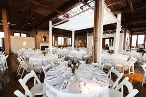 White Reception Decor
