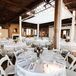 White Reception Decor
