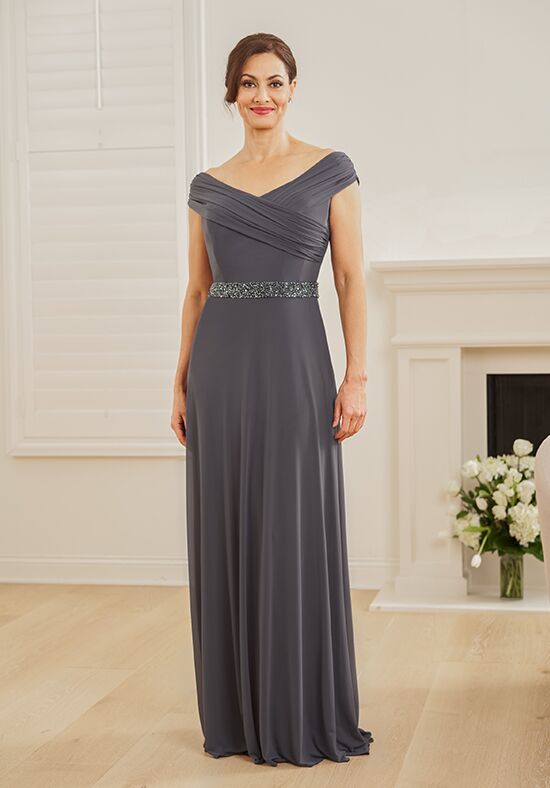 Jade Couture Mother of the Bride by Jasmine K248059 Gray Mother Of The Bride Dress - 1