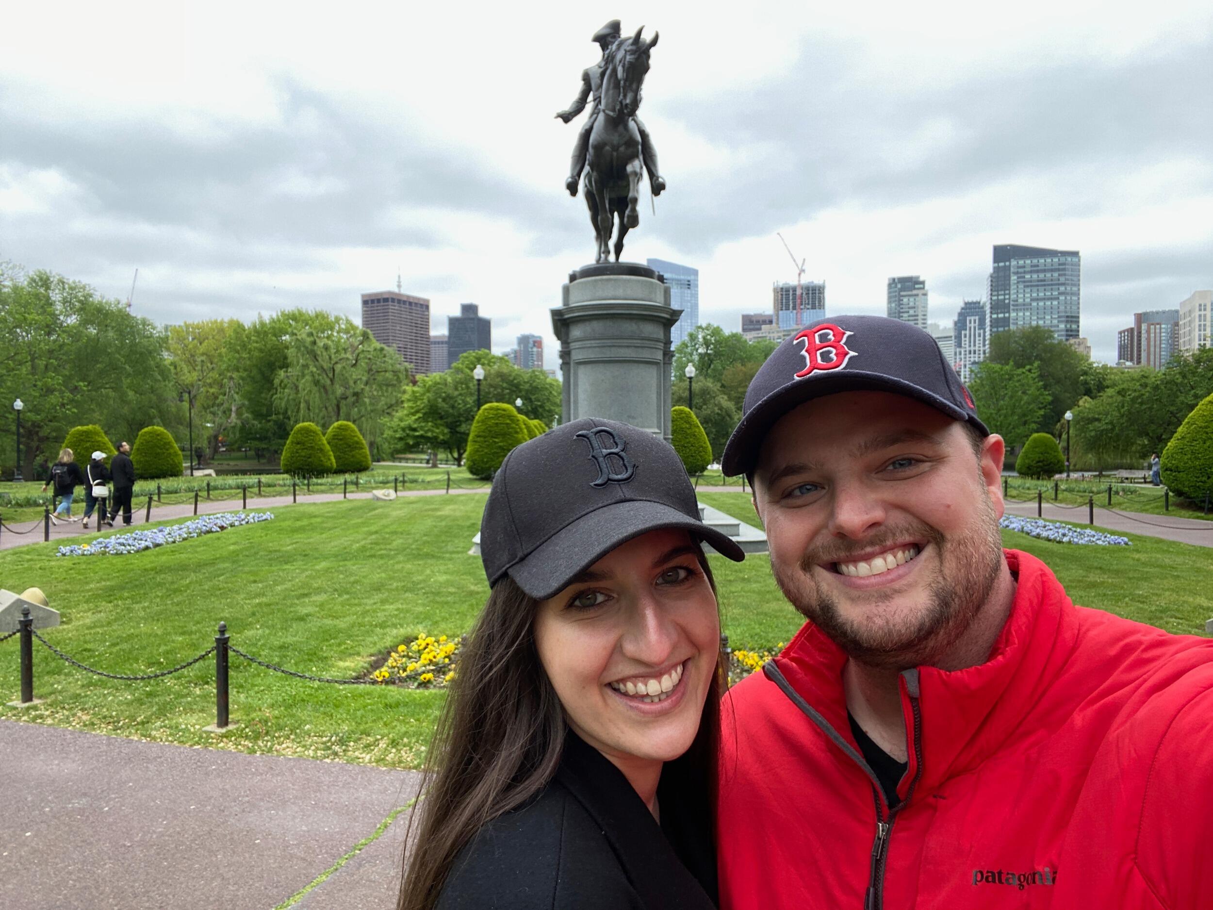 Amy frequently visits Boston to visit Harry.  We love the city, and have grown closer and closer with each visit.  