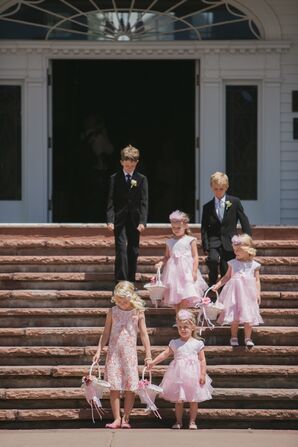 Pink Flower Girl Dresses