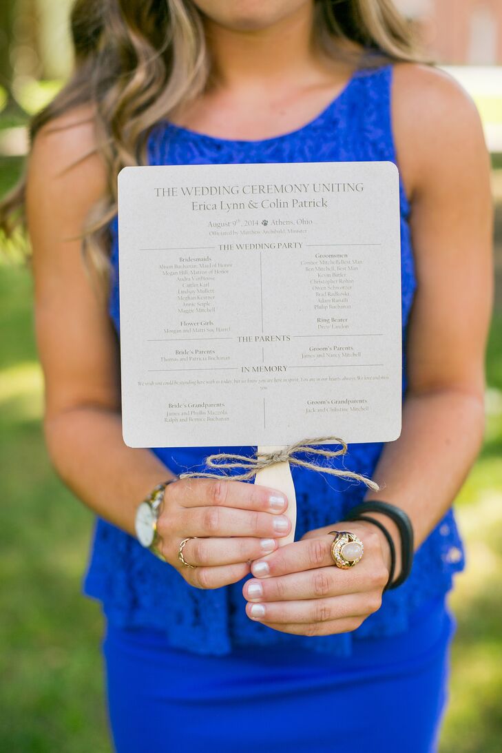 Ivory Square Ceremony Program, Wooden Stick
