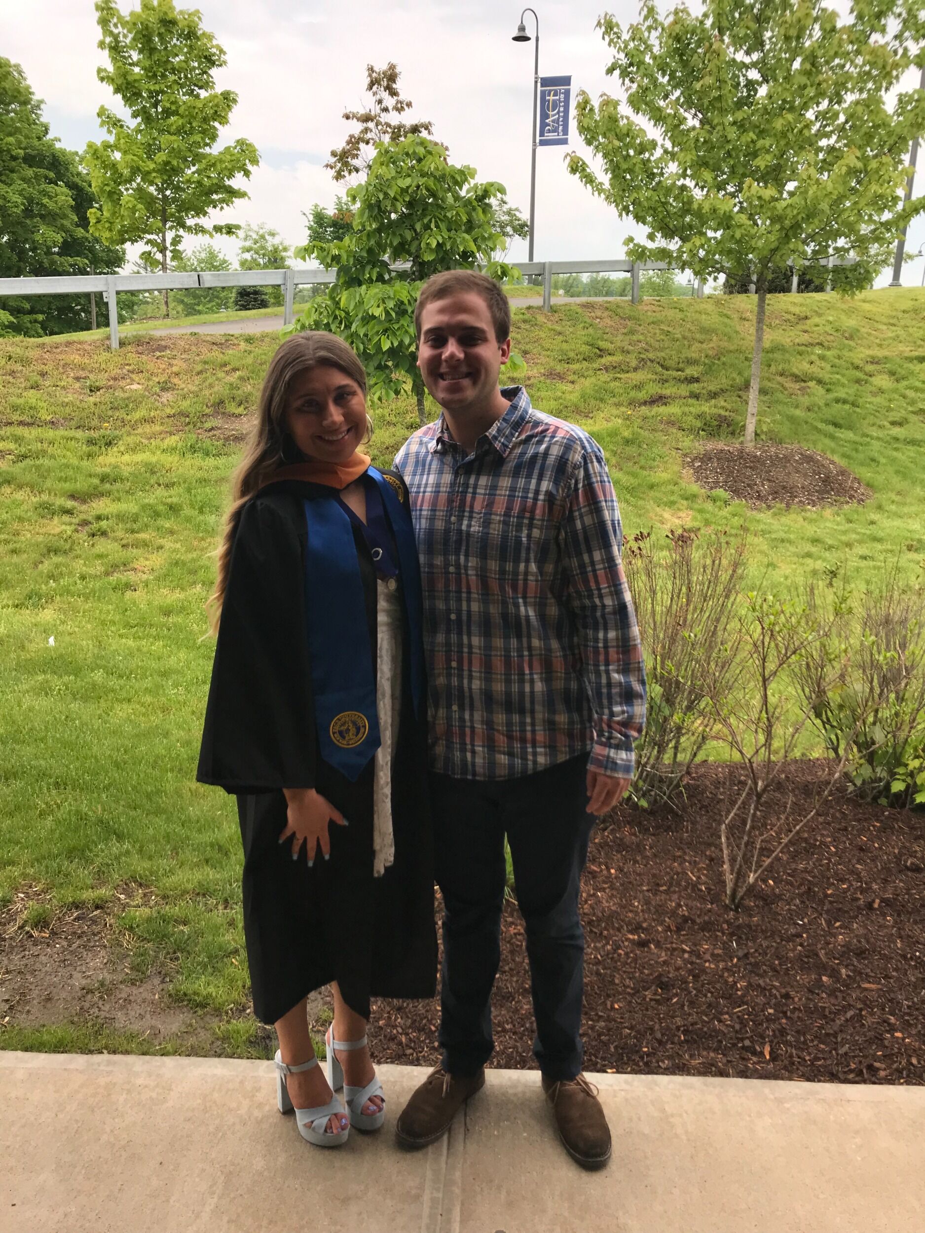 Picture of Alexis' College Graduation- Pace University 2019