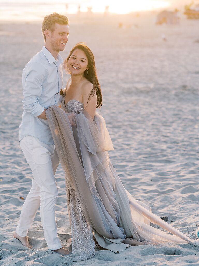 Bohemian photo shoot on the beach. 