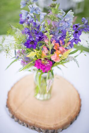 DIY Fresh Picked Centerpiece