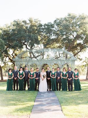 Charcoal Gray Groomsmen Suits