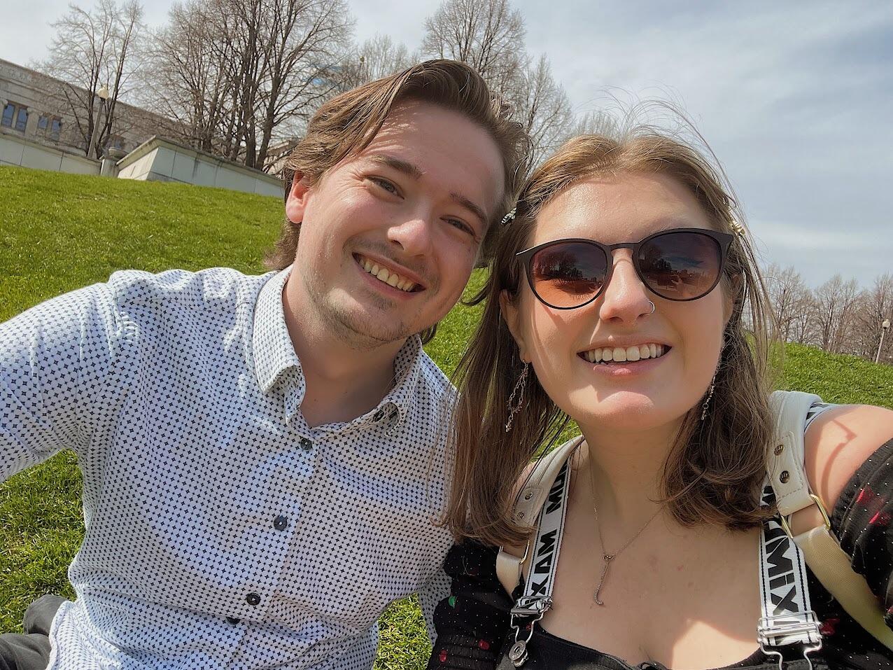 Visiting the field museum together for the first time, and seeing museum campus where Rob would eventually know as the spot he wants to propose at.