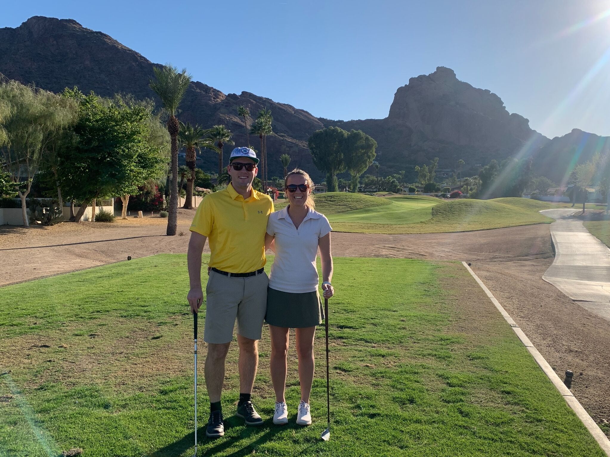 Picture of Golfing in Scottsdale, AZ!