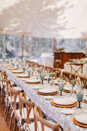 Tented Casual Wedding Reception