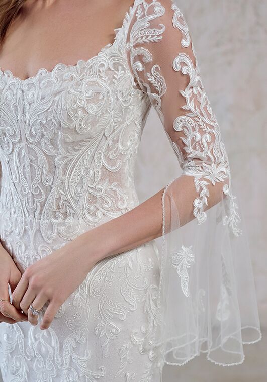 Maggie Sottero NORELLE Fit-and-Flare Wedding Dress - 4