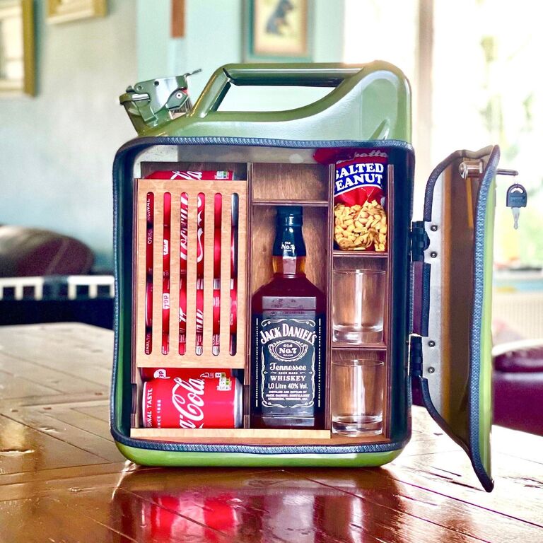 gas can mini bar gifts for boyfriend father's day