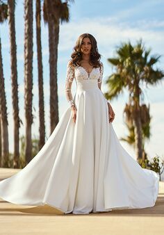Moonlight Tango T145 A-Line Wedding Dress