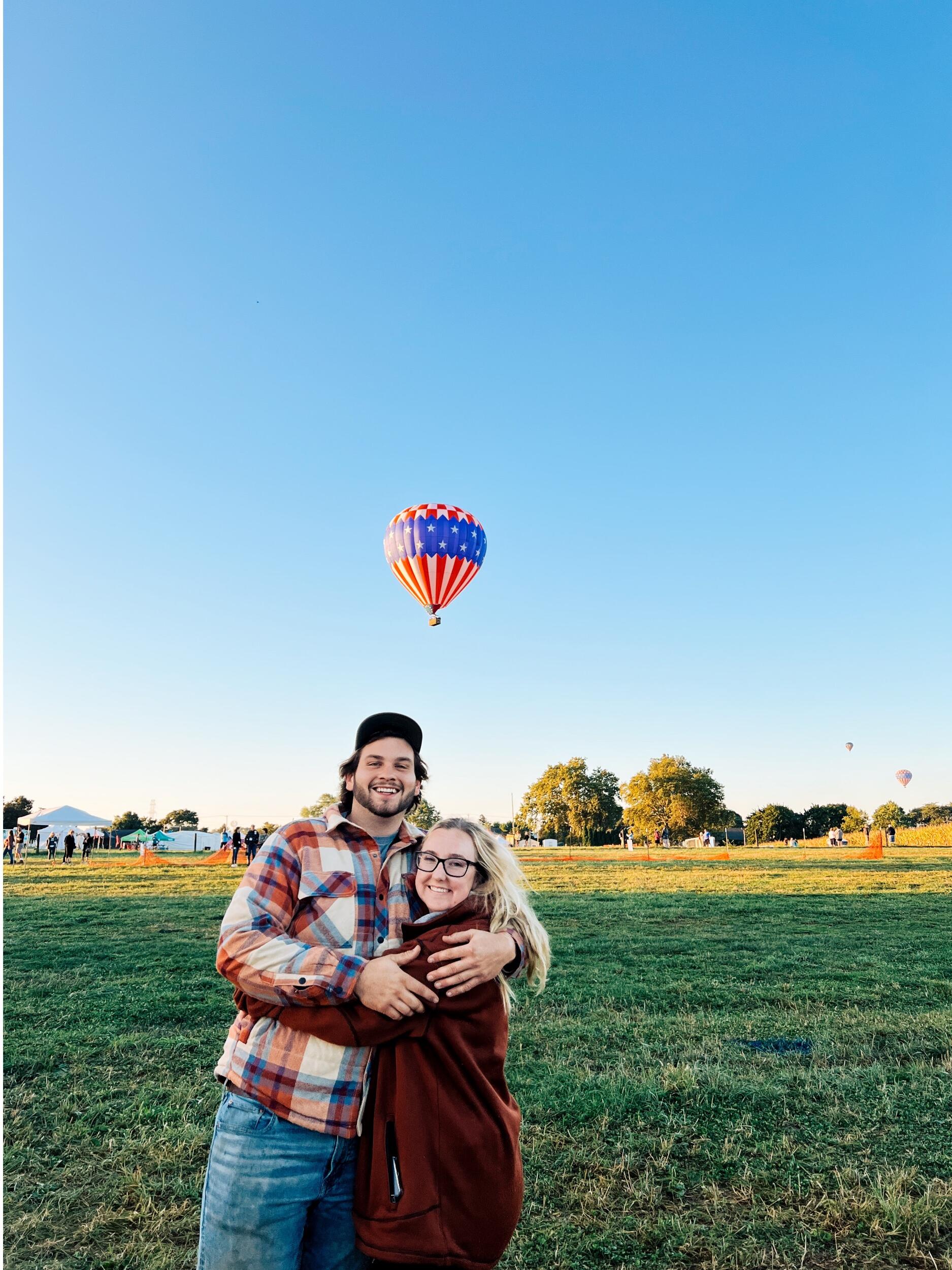 Picture of Once Upon A Time Calla worked for a hot air balloon company... the rest is certainly history