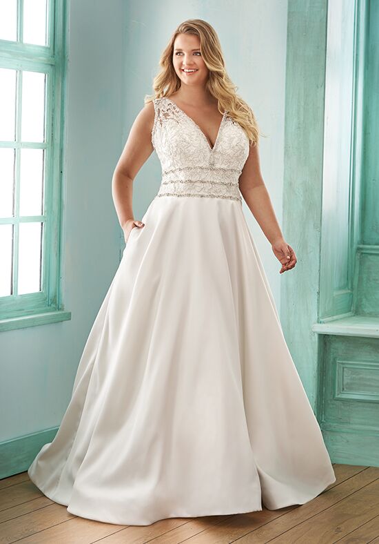 Jasmine Couture T192009 A-Line Wedding Dress - 1