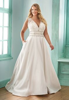 Jasmine Couture T192009 A-Line Wedding Dress