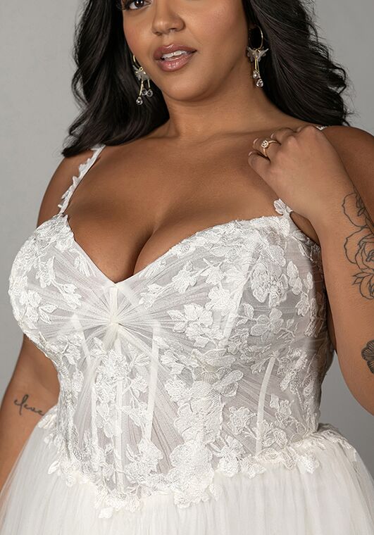 Stella York SY8113+ A-Line Wedding Dress - 3