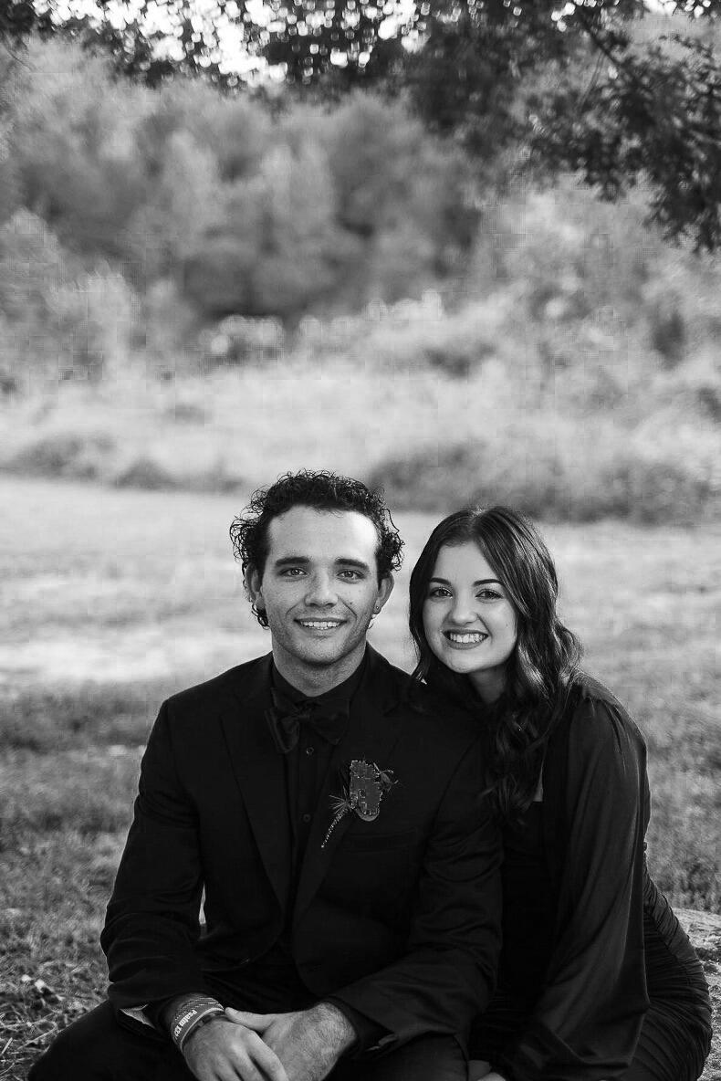 They danced the night away at Megan's senior homecoming.