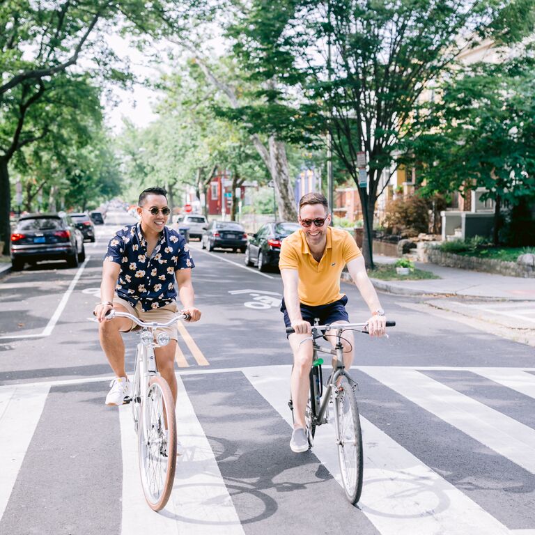 Bike wedding engagement photoshoot ideas