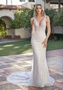 Jasmine Couture Piper Fit-and-Flare Wedding Dress - thumbnail - 1