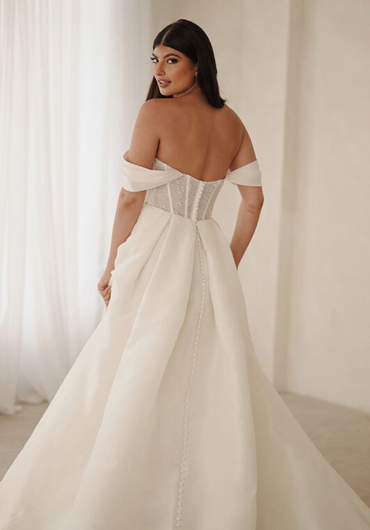 Martina Liana 1730 A-Line Wedding Dress - 4