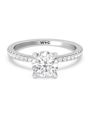With Clarity Glamorous Princess, Cushion, Emerald, Radiant, Round, Oval Cut Engagement Ring