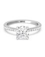 With Clarity Glamorous Princess, Cushion, Emerald, Radiant, Round, Oval Cut Engagement Ring - thumbnail - 1