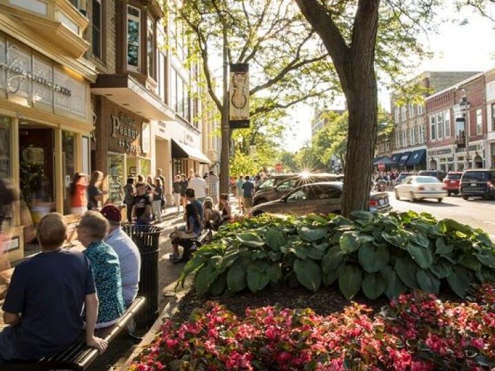 Picture of Shopping in Downtown Holland