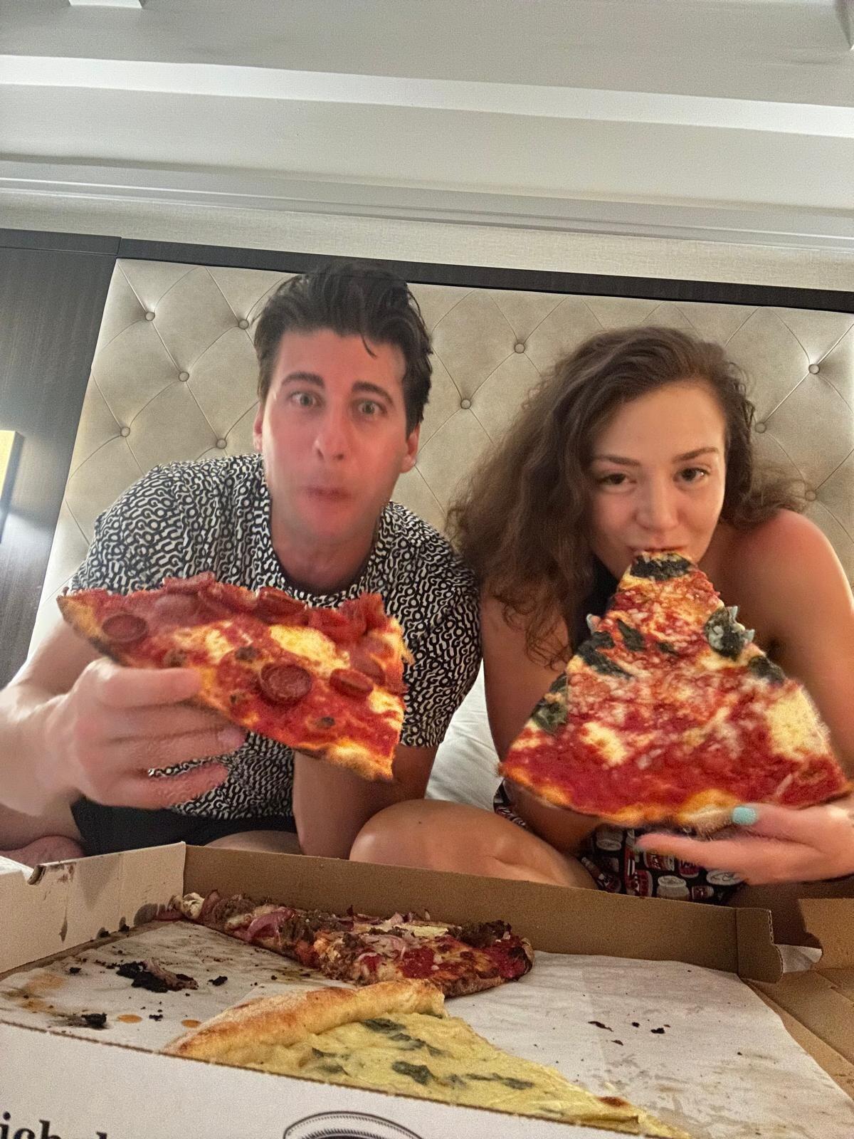 Undisclosed Hotel Room Location and A LOT of calories later -  New York