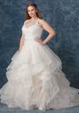 Beloved by Casablanca Bridal BL248 Tiffany Ball Gown Wedding Dress - thumbnail - 3