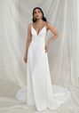Justin Alexander Erin Sheath Wedding Dress - thumbnail - 3