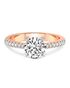 Friendly Diamonds Elegant Princess, Asscher, Cushion, Emerald, Heart, Marquise, Pear, Radiant, Round, Oval Cut Engagement Ring - thumbnail - 1