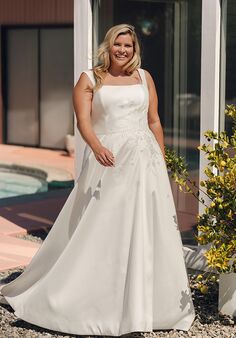 Stella York SY8217+ A-Line Wedding Dress