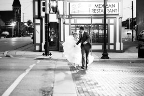Bride and Groom Pictures Around Town
