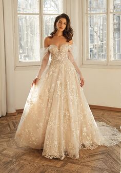 Moonlight Couture H1503 A-Line Wedding Dress